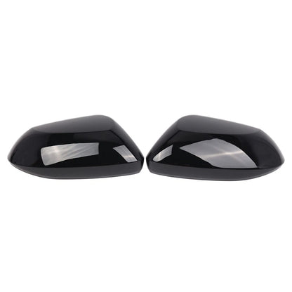 Side Door Rearview Upper Mirror Cover Cap Glossy Black For Toyota Corolla 19-25