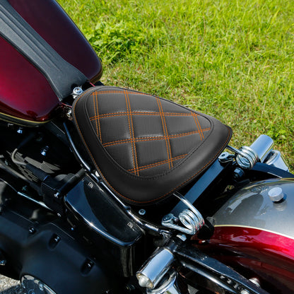 Driver Seat & Spring Bracket Pad Fit For Harley Dyna Street Bob Wide Glide 07-17
