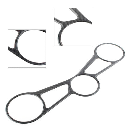 Handle Yoke Cover Perforated Black Sticker Protector Pad Fit BMW S1000RR 2015-17