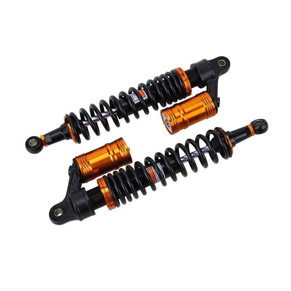 2X 15.75'' 400mm Motorcycle Air Shock Absorbers Suspension For ATV UTV Dirt Bike