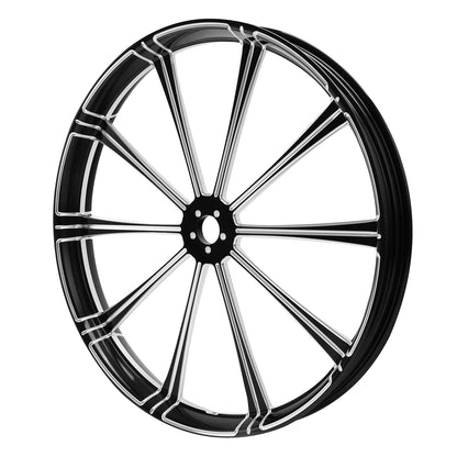 30'' Front Wheel Rim Dual Disc Hub Front Fender For Harley Street Glide 08-25 25