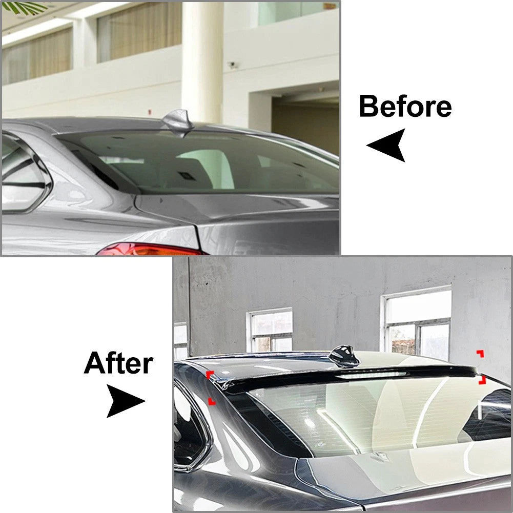 US Glossy Black Rear Roof Spoiler Wing For BMW 4 Series F32 F82 M4 2 Door Coupe