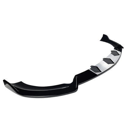 US Front Bumper Lip Splitter Spoiler Fit Benz E Class W213 E260 E300 16-20 Black