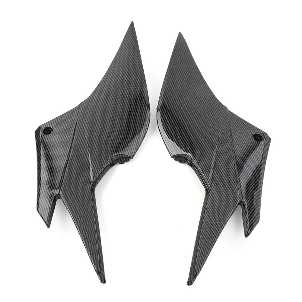 For KAWASAKI Ninja 250 2008-2016 Carbon Fiber Gas Tank Side Cover Panel Fairing