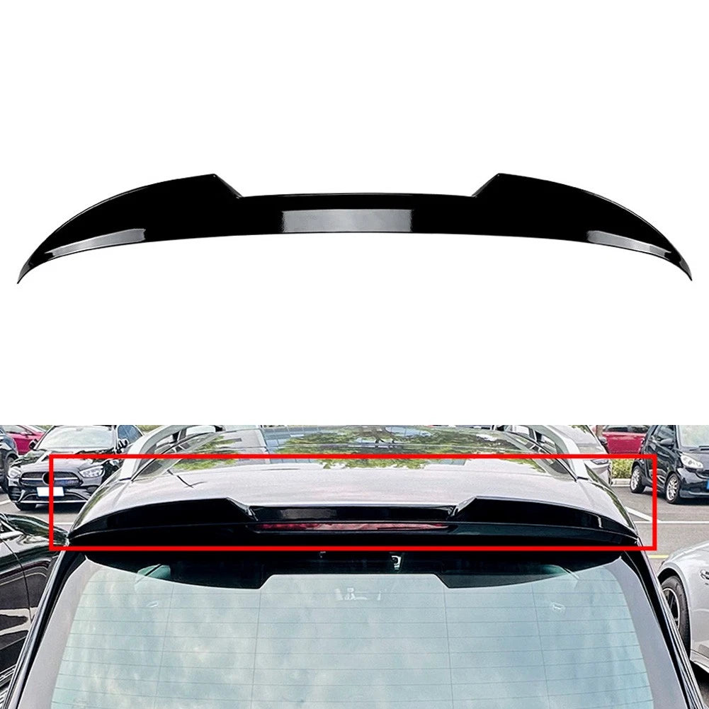 Glossy Black Rear Roof Spoiler Wing Lip For Mercedes Benz GLE Class W167 2019-25
