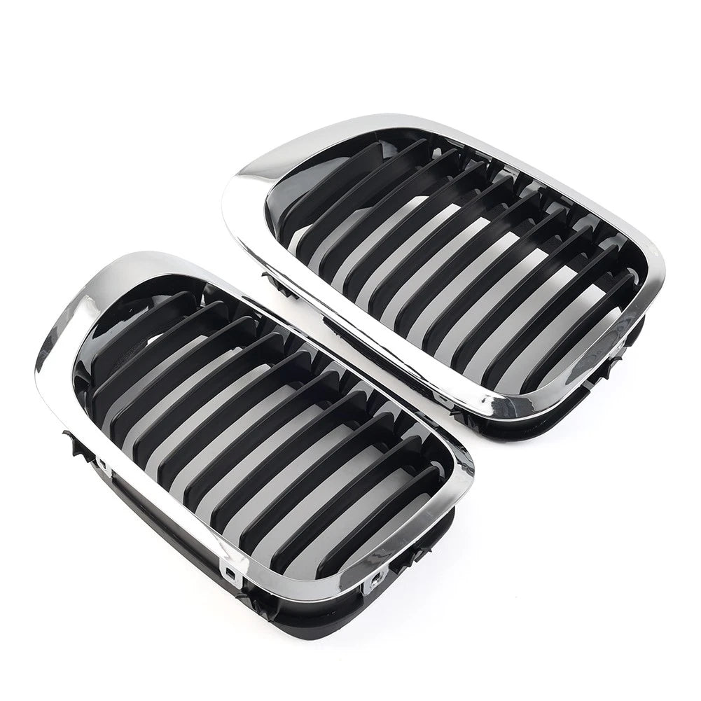 Front Bumper Kidney Grille For BMW 3 Series E46 2-Door Coupe Cabriolet 1999-2002