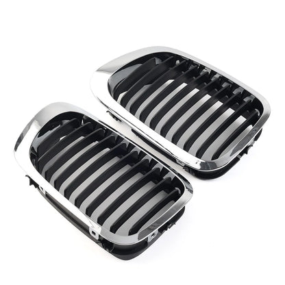 Front Bumper Kidney Grille For BMW 3 Series E46 2-Door Coupe Cabriolet 1999-2002