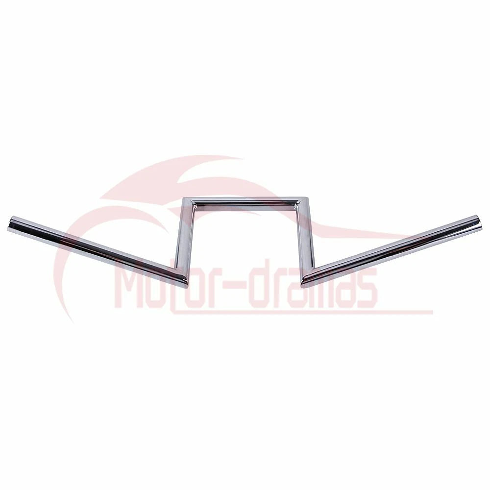Motorcycle Drag Z-Bars 1"inch Handlebar for Harley Bobber Softail Dyna Sportster