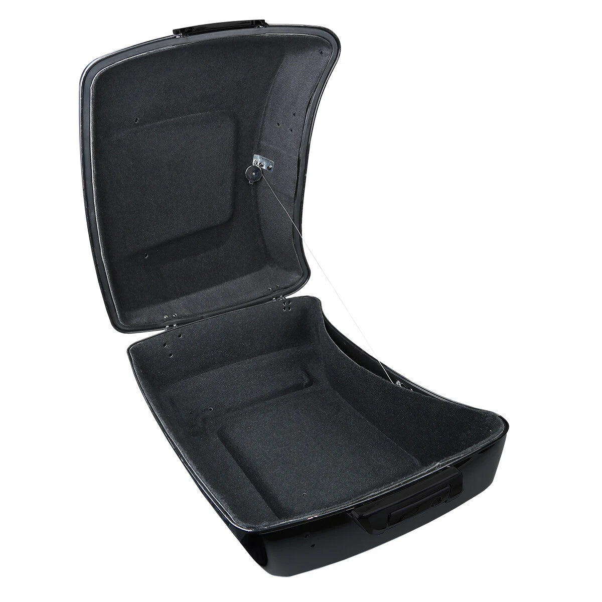 Black King Trunk Backrest Pad Fit For Harley Touring Electra Road Glide 14-Up US