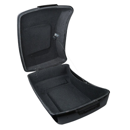 Black King Trunk Backrest Pad Fit For Harley Touring Electra Road Glide 14-Up US