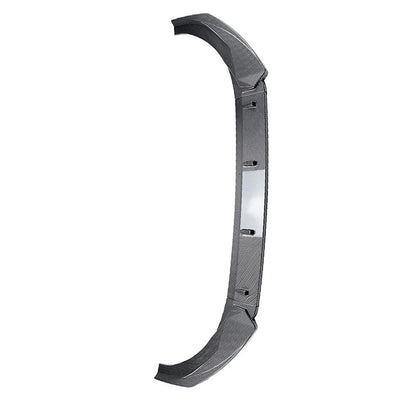 Carbon Look Front Bumper Spoiler Lip For Audi A3 S3 8V Pre-Facelift 2013-2016