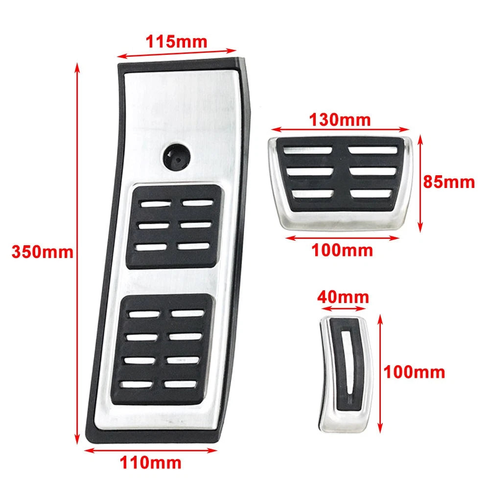 For Audi Q5 2017-2022 For SQ5 Q5L 2018-2022 LHD Foot Rest Brake Gas Pedals Cover
