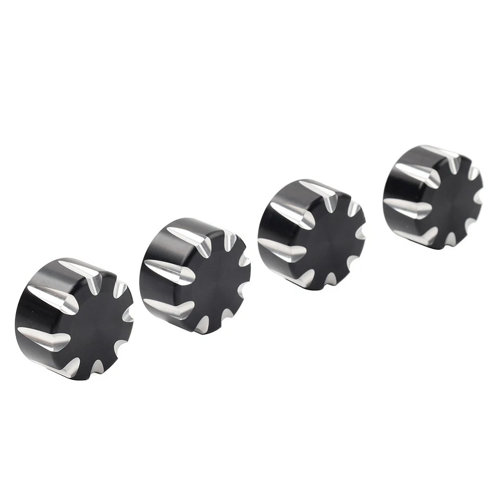 4X Rear Shock Absorber Mounting Cap Suspension Nut Cover For Indian Scout 20-23