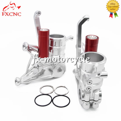 For Honda XADV750 2017-2026 Red Absorber Lower Shock Mount Support Base Aluminum