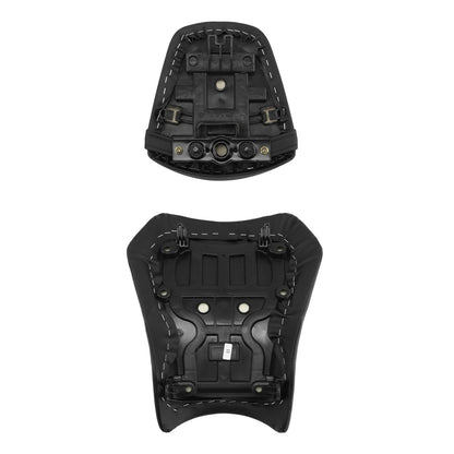 Driver & Passenger Seat Fit For Suzuki GSXR600 GSXR750 2011-2026 23 22 21 Black