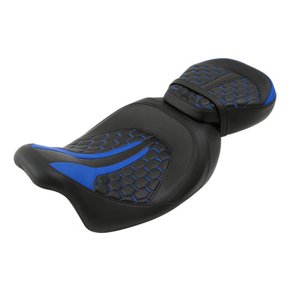 Driver Passenger Seat Low-Profile Fit For Harley Street Road Glide King 09-23 22