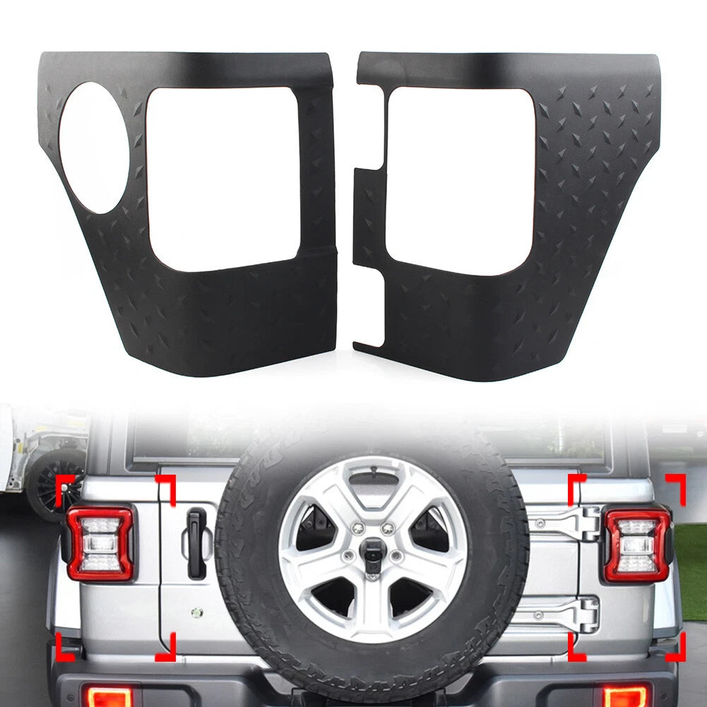 Rear Corner Armor Tail Light Guard Cover Fit For Jeep Wrangler JL 2018-2021 Pair