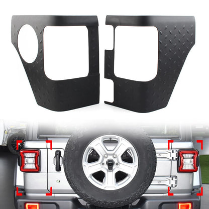 Rear Corner Armor Tail Light Guard Cover Fit For Jeep Wrangler JL 2018-2021 Pair