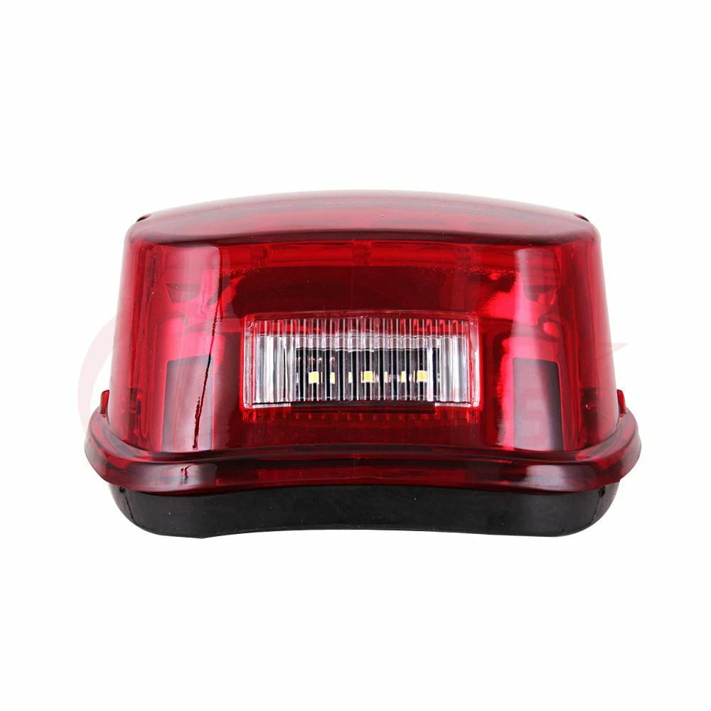 LED Tail Light Red Lens Brake Rear Lamp Fit for Harley Softail Touring 1999-2019