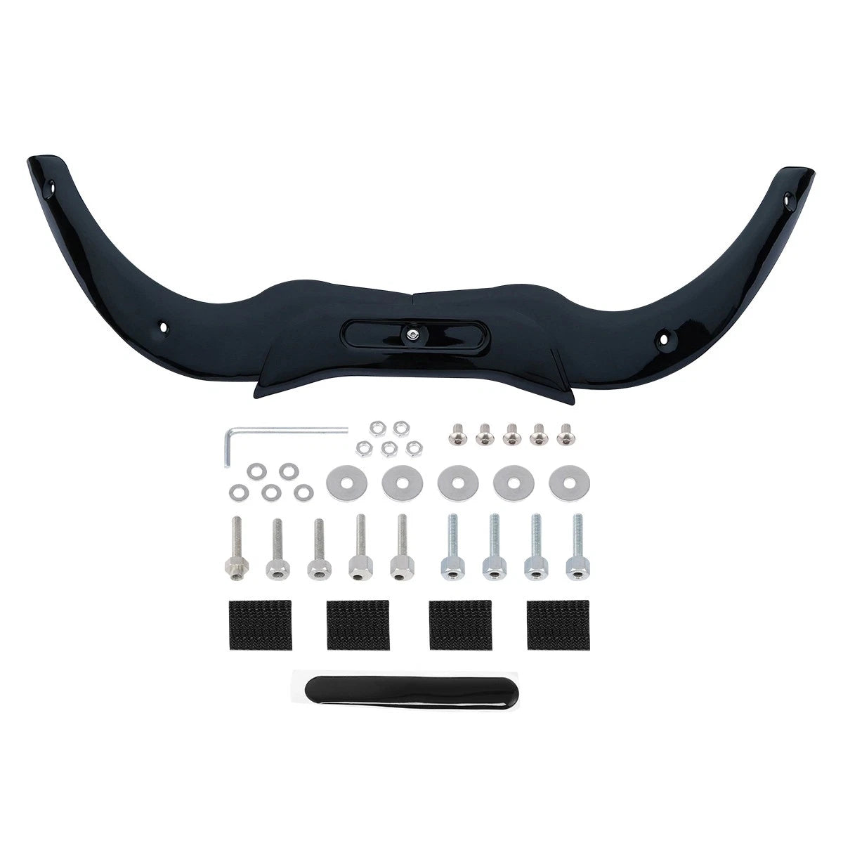 Windshield Windscreen Trim Fit For Harley Touring Road Glide FLTR  04-13 Black