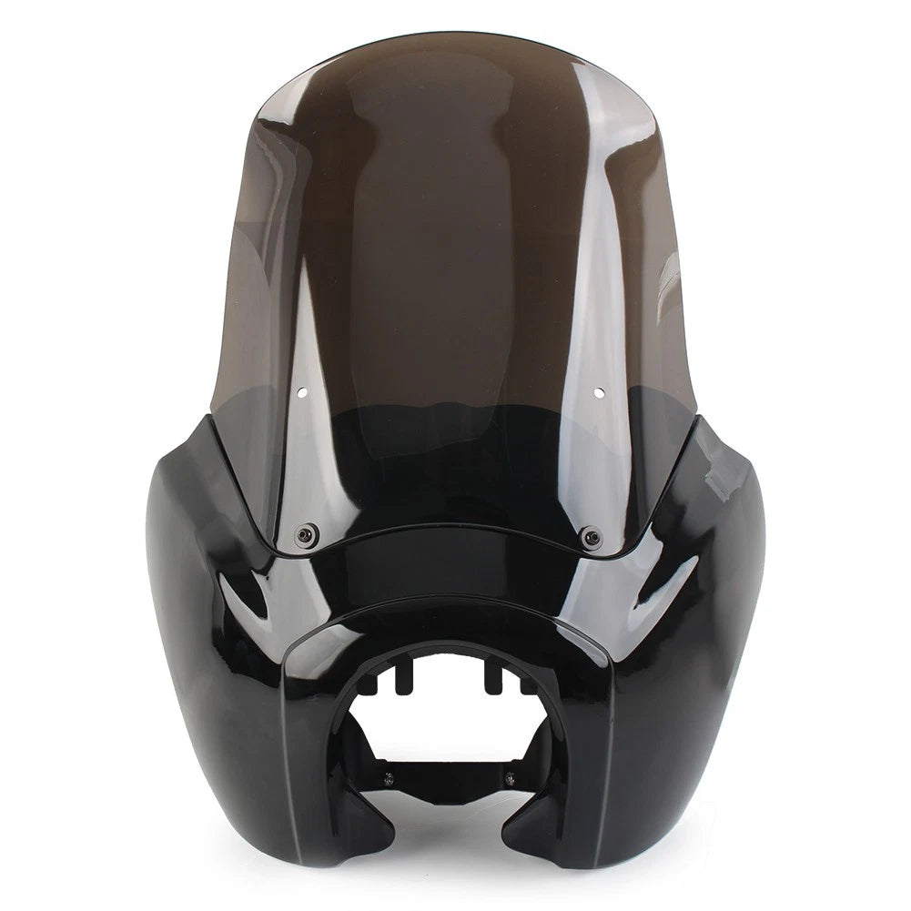 Front Headlight Fairing Cover W/ 15'' Windshield FitHarley Dyna FXDXT T-Sport