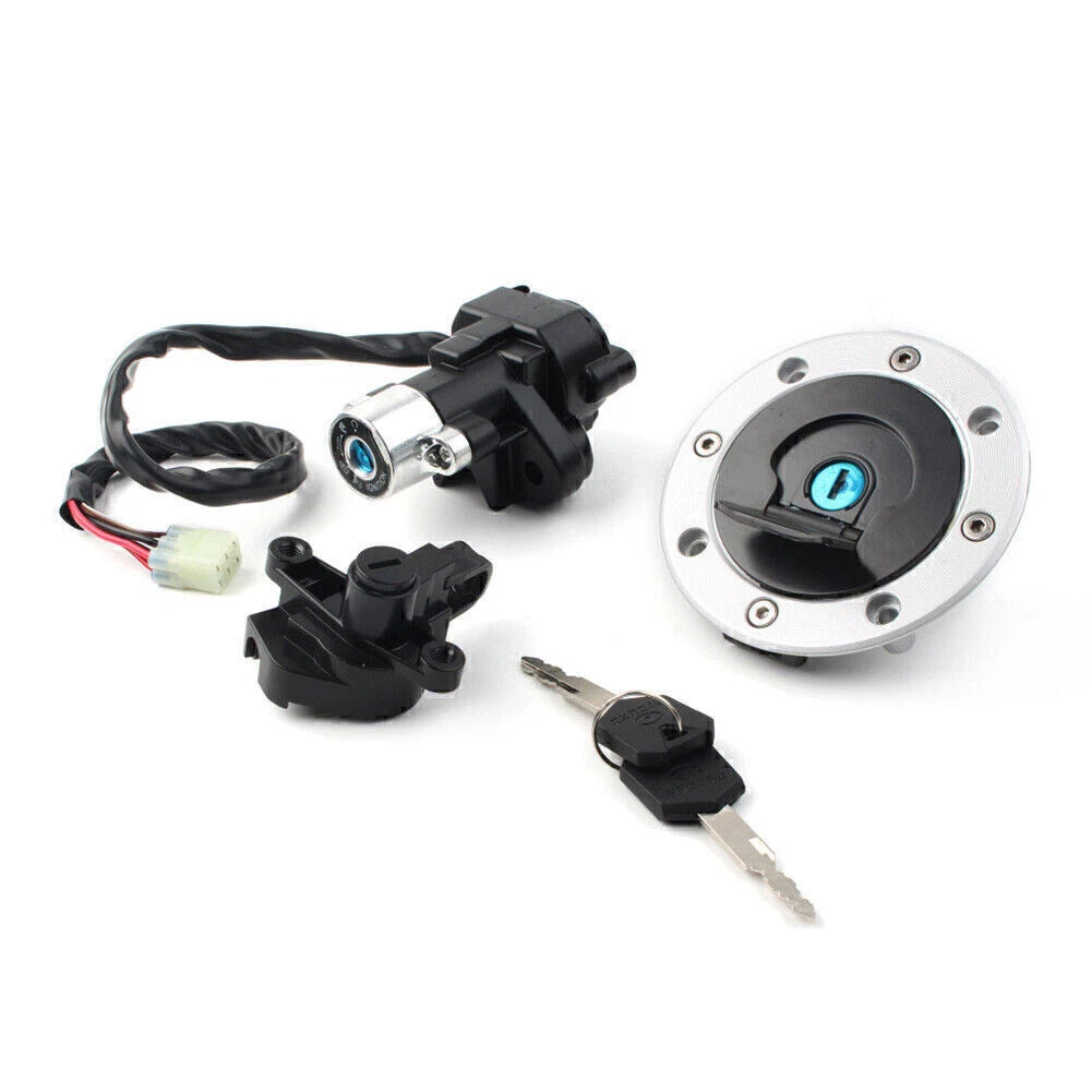 Ignition Switch+Fuel Gas Cap Lock+Key Set For Suzuki GSF600 GSF1200 Bandit 95-05