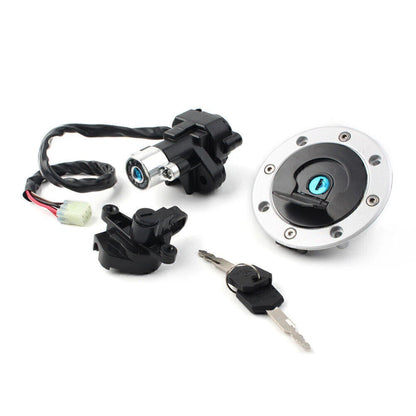 Ignition Switch+Fuel Gas Cap Lock+Key Set For Suzuki GSF600 GSF1200 Bandit 95-05