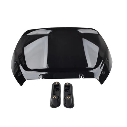 12" Windscreen Windshield For Harley Touring Road Glide CVO 2023 2024 Black
