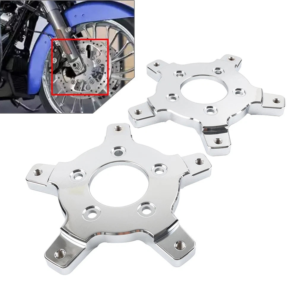 2x Enforcer Brake Rotor Adapter Fit Harley Touring Street Glide Special FLHXS