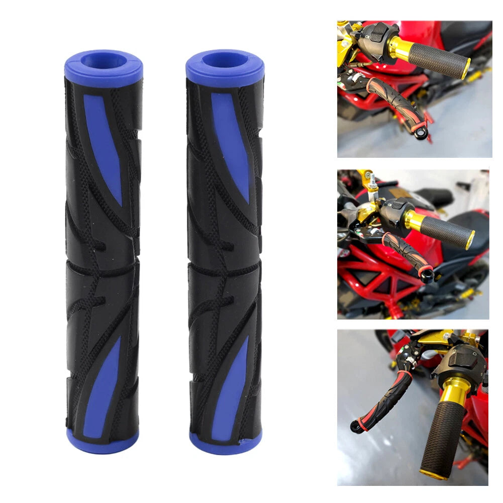 2x Universal Motorcycle Brake Clutch Handle Bar Grip Lever Rubber Sleeve Cover