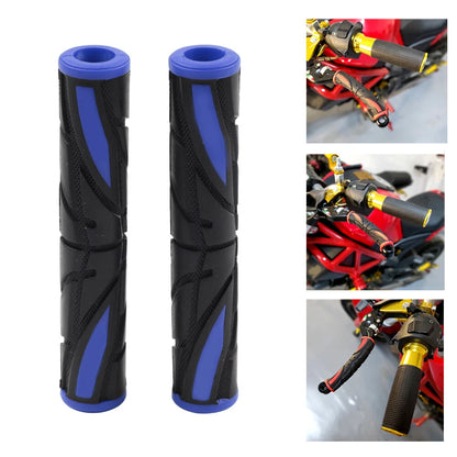 2x Universal Motorcycle Brake Clutch Handle Bar Grip Lever Rubber Sleeve Cover