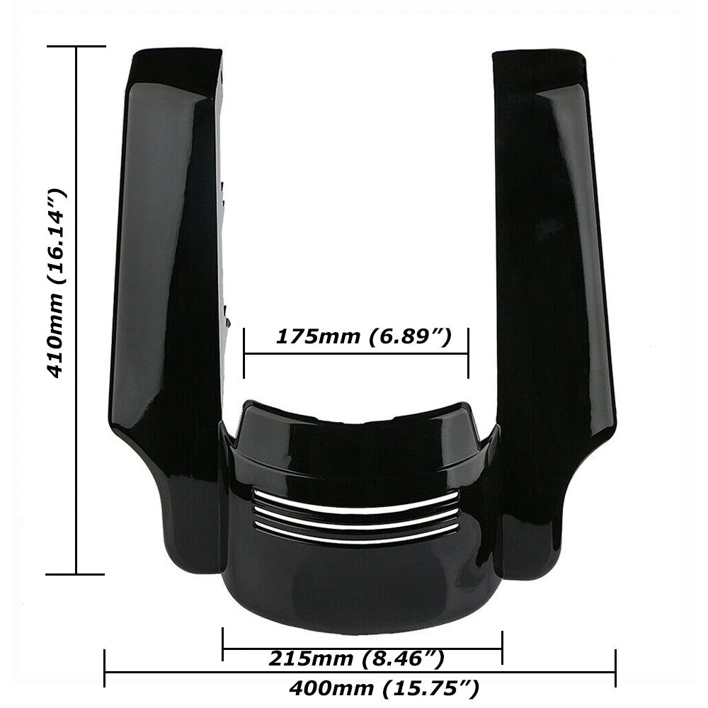Rear Fender Extension Stretched Filler for Harley Touring Road King Street Glide