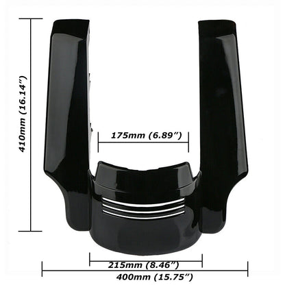 Rear Fender Extension Stretched Filler for Harley Touring Road King Street Glide