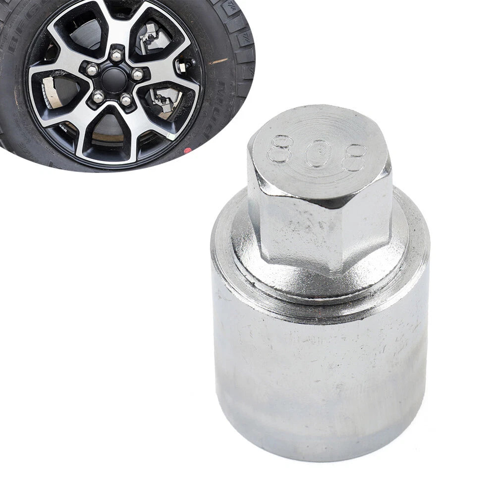 Anti-theft Wheel Bolt Lock Nut Key #808 For Jeep Renegade Cherokee For Dodge