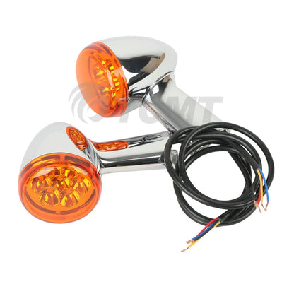 Rear Turn Signals Lights Indicators For Harley Sportster XL883 1200 1992-up