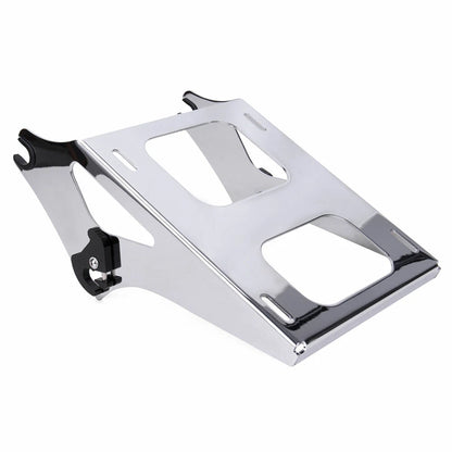 Two-Up Tour Pak Pack Mounting Luggage Rack Chrome fit for Harley Touring 2014-23