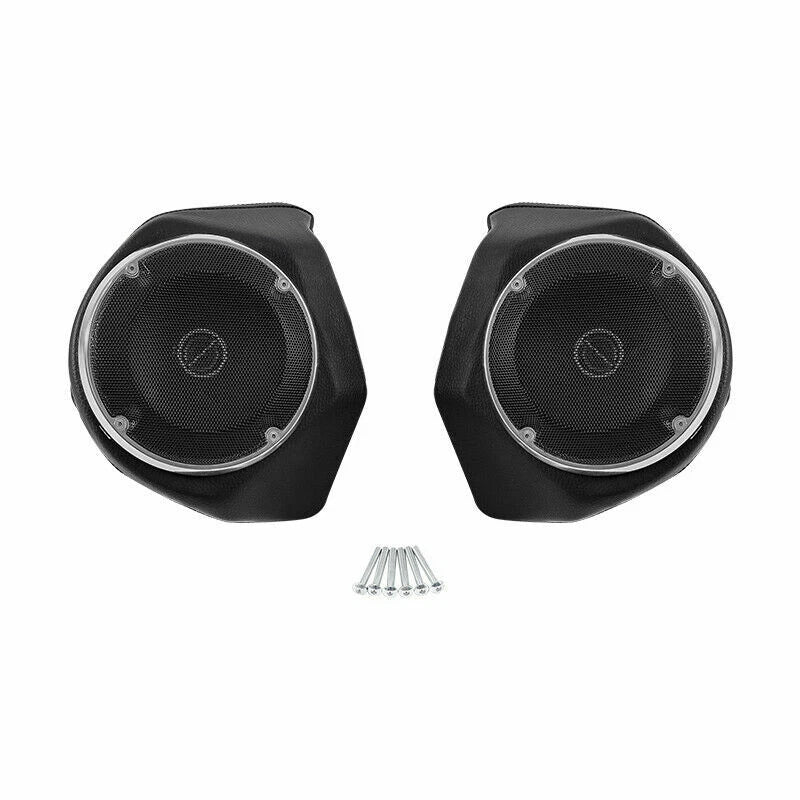 King Trunk Speakers & Mount Rack Pad Fit For Harley Touring Road Glide 14-25 24