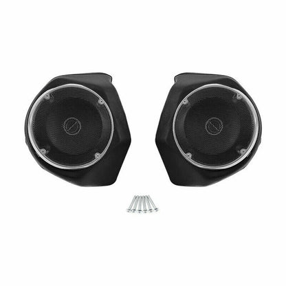King Trunk Speakers & Mount Rack Pad Fit For Harley Touring Road Glide 14-25 24
