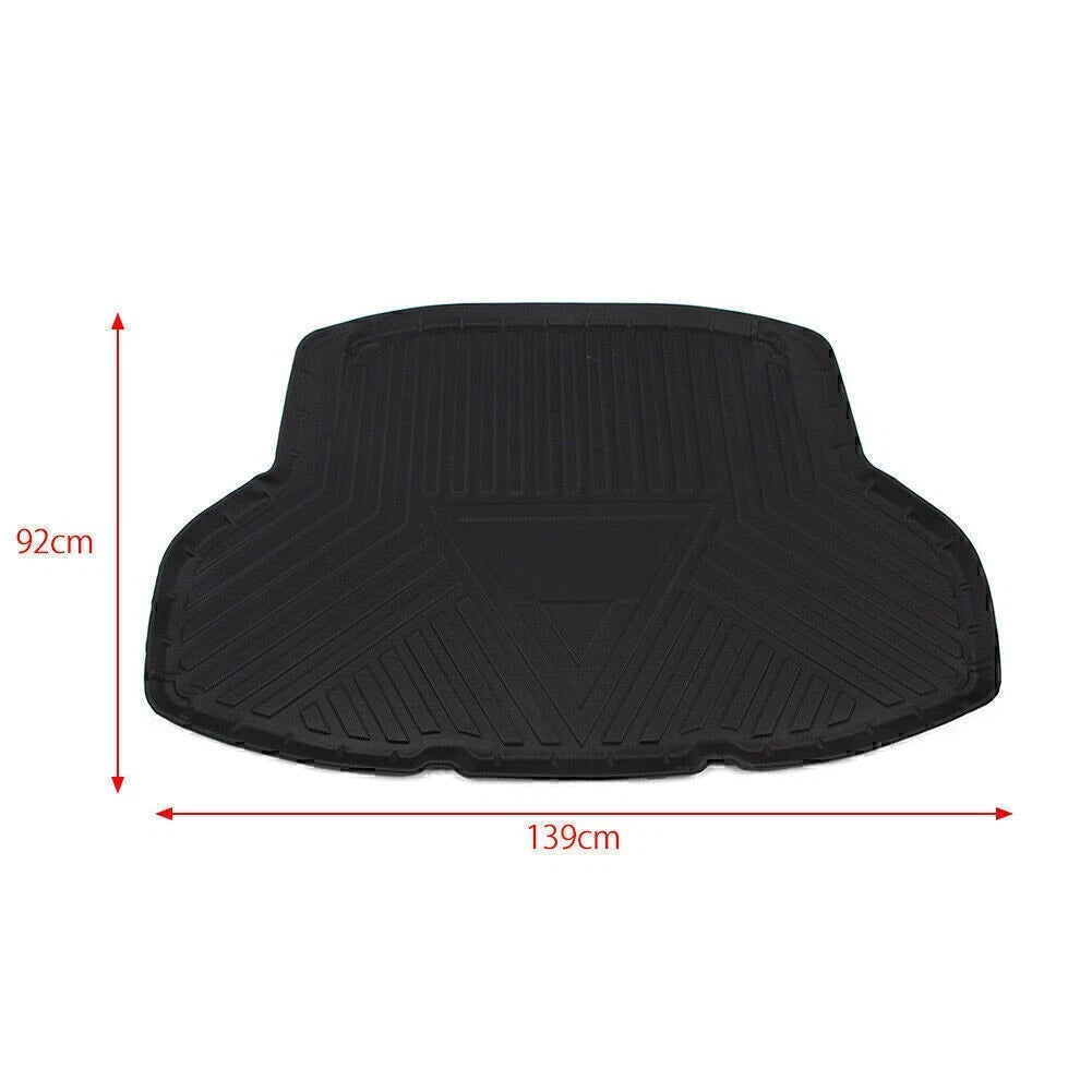 Black Rear Boot Cargo Liner Trunk Floor Mat Tray For Honda Civic Sedan 2016-2021