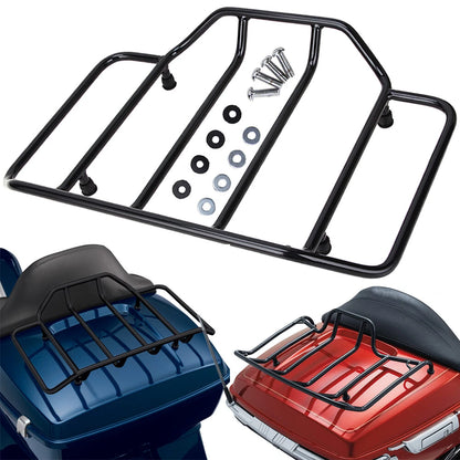 Tour Pack Pak Trunk Top Luggage Rack For Harley Touring Road King Electra Glide