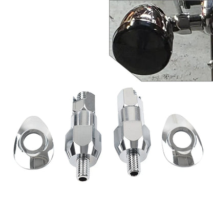 Rear Turn Signal Light Relocation Mount Kit For Harley Softail FXST FXSTS FXSTC