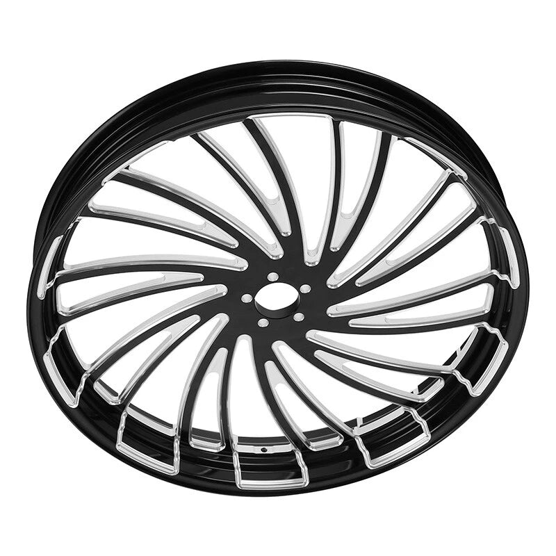 23" Front Wheel Rim Dual Disc Hub Fender Fit For Harley Electra Glide ABS 97-21