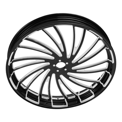23" Front Wheel Rim Dual Disc Hub Fender Fit For Harley Electra Glide ABS 97-21