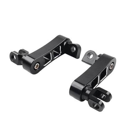 Foot Peg Mount Extensions For Harley Sportster XL883 XL1200 Softail Dyna Touring