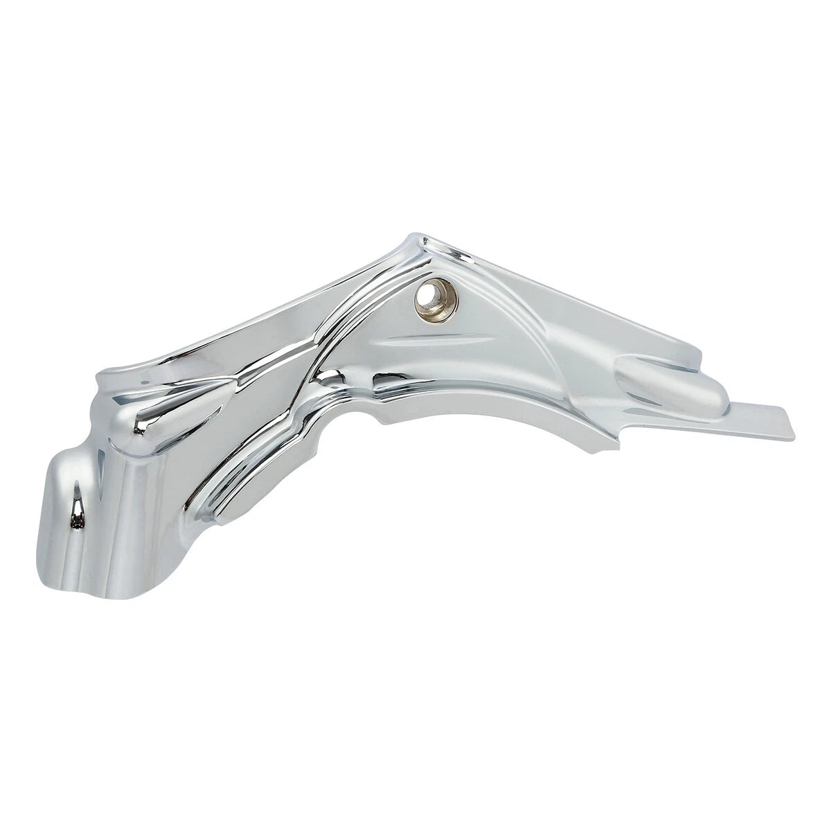 Chrome Cylinder Base Side Cover Fit For Harley Touring Road King Glide 2007-2016