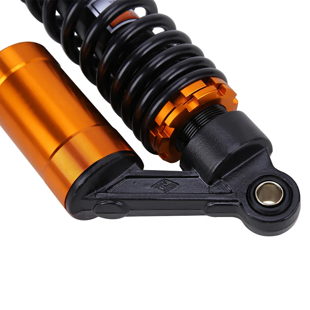 2x 13.5" 340mm Air Shocks Absorber Universal for Honda Yamaha Motorcycle ATV UTV