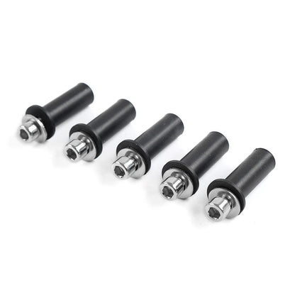 5pcs Windshield Bolts Screws Nut Kit For Harley Road Glide Motorcycle Chrome