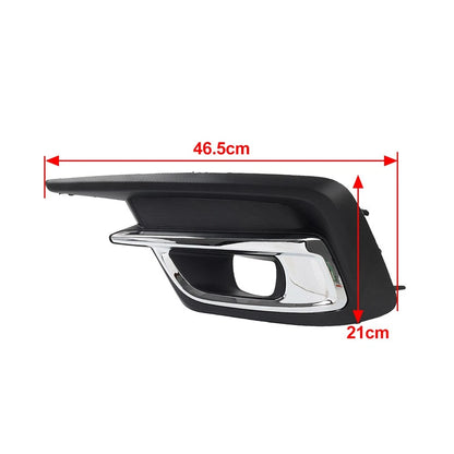 1 Pair Front Bumper Fog Light Bezel Cover For Subaru Legacy 2.5i 2018-2019