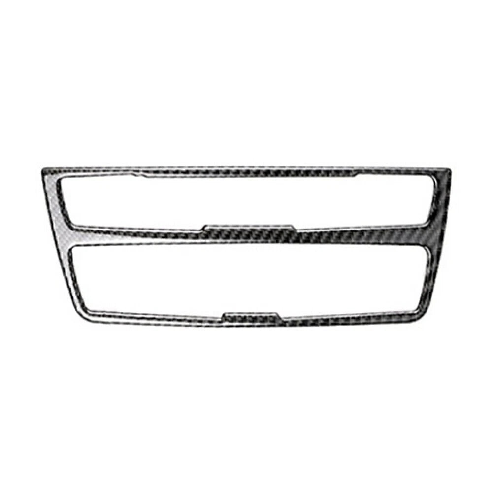 Air Condition Media Control Panel Trims For BMW 3 4 Series F30 F33 Carbon Fiber