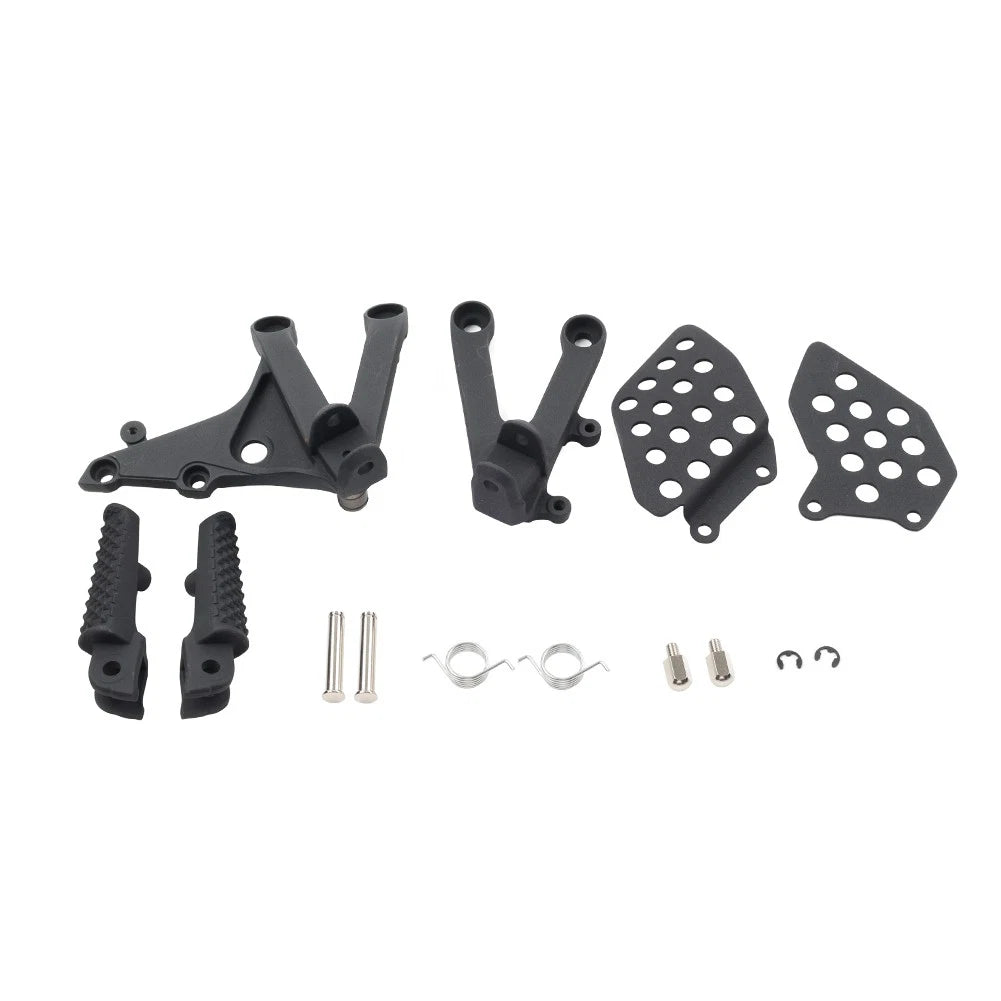Front Driver Footrest Foot Pegs Bracket Set For Honda CBR600RR CBR 600RR 07-24